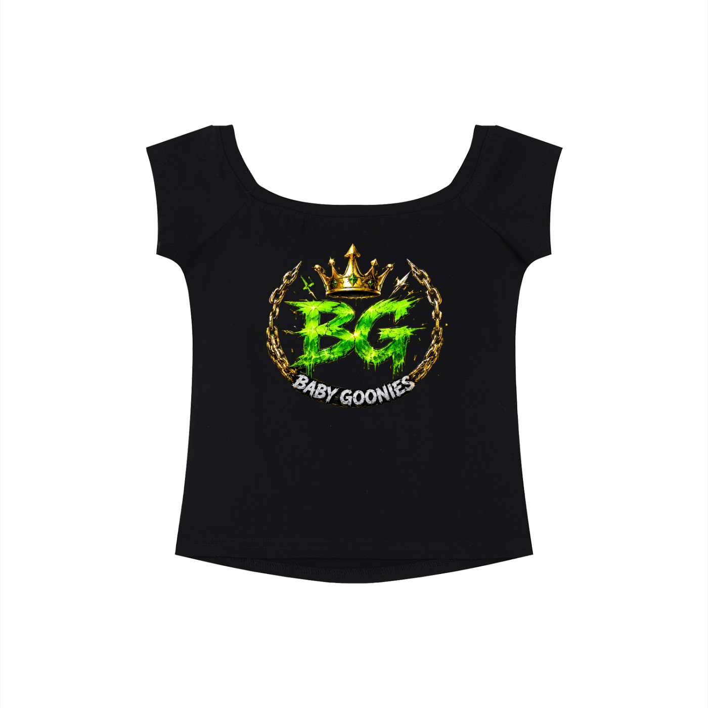 Women's Color Block Raglan Baby T-Shirt BG GOONIE GIRL'S RUTHLESS CHIC SHA NEE NEE - Image 2