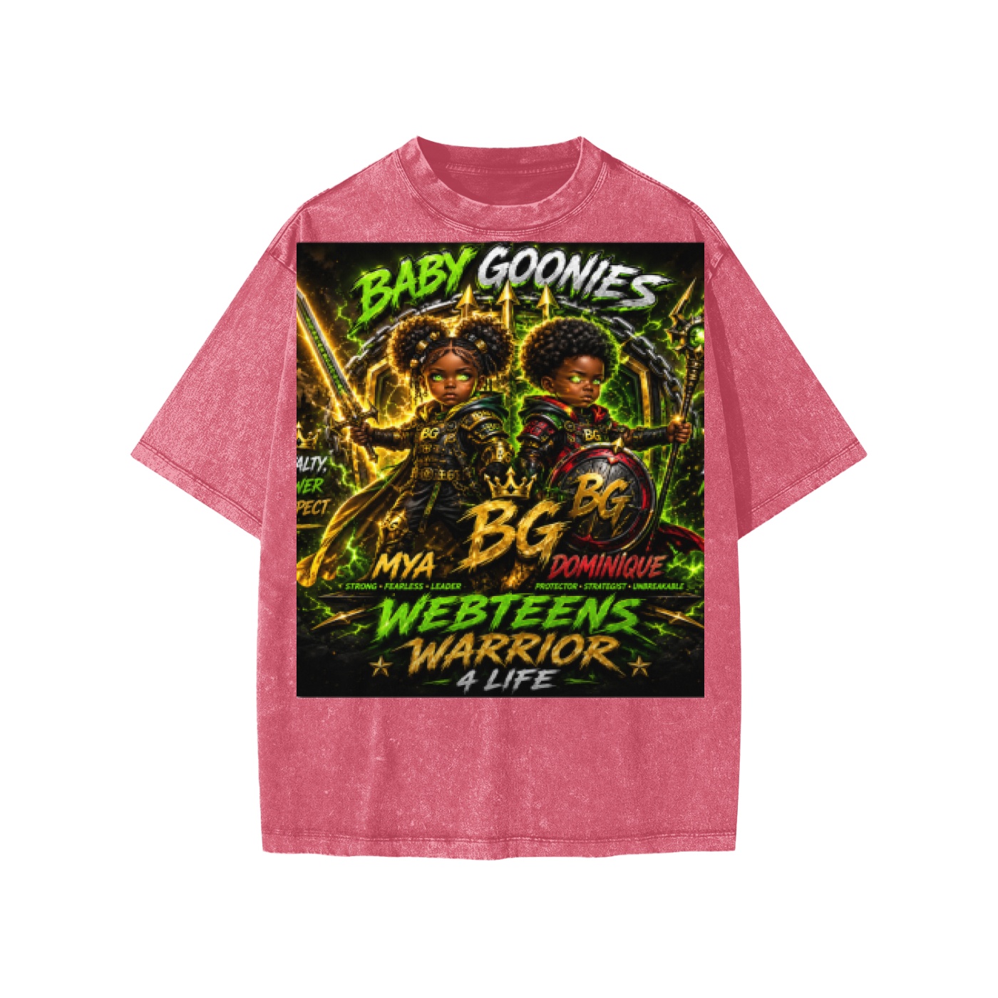 Snow Washed Kids' T-Shirt - Image 3