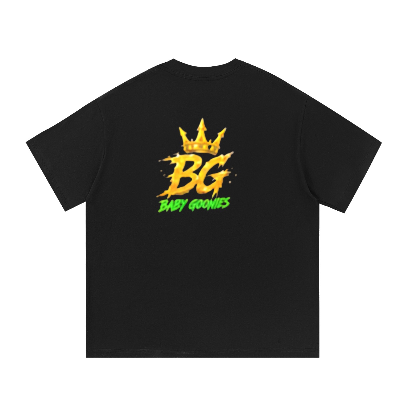 Essential Cotton T-Shirt BG BABY GOONS UNDEFEATED BLACK TOP - Image 2