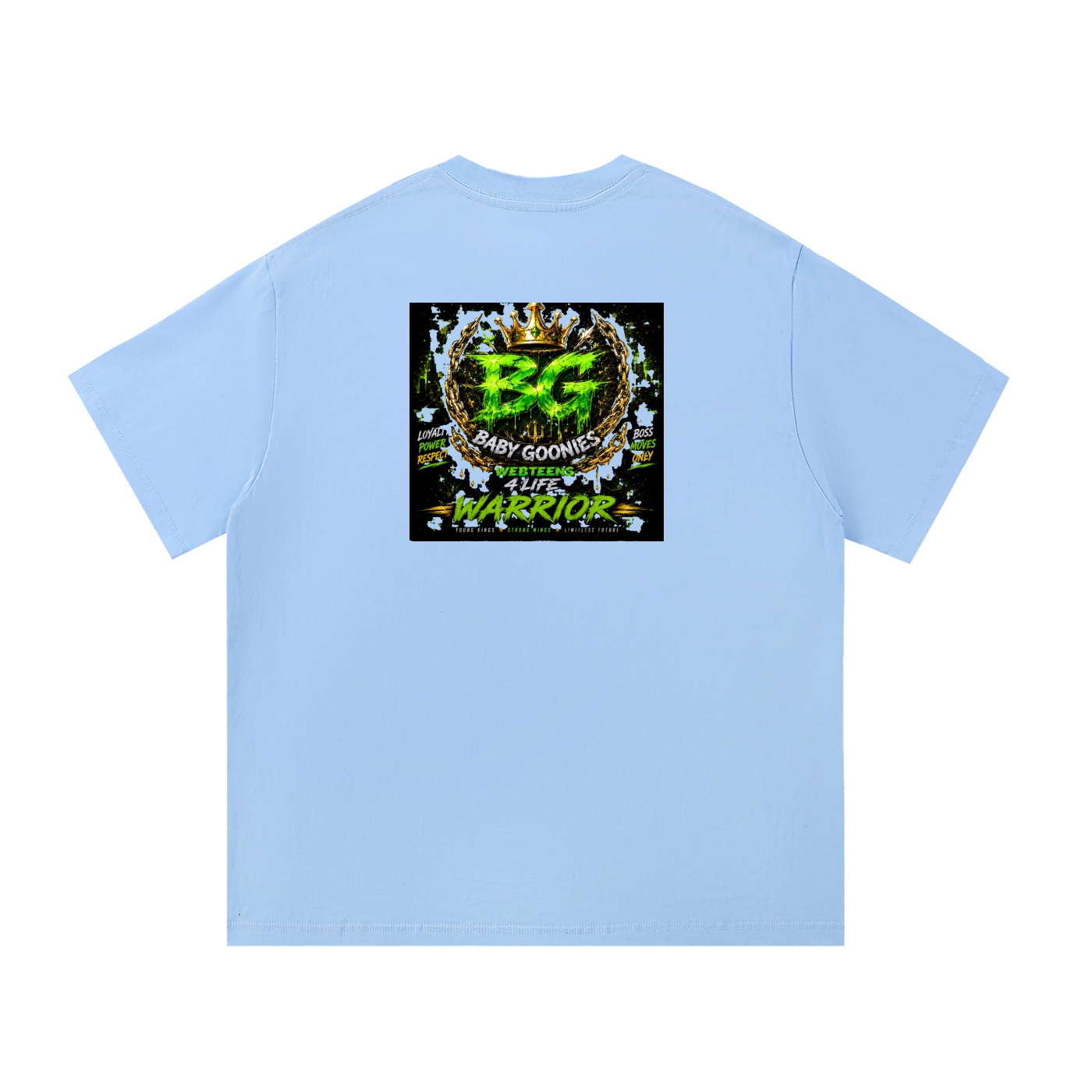 Essential Cotton T-Shirt. BG BABY GOONIES WEBTEENS WARRIOR - Image 6