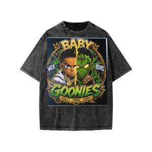 Snow Washed Kids' T-Shirt.  BG BABY GOONIES WEBTEENS WARRIOR