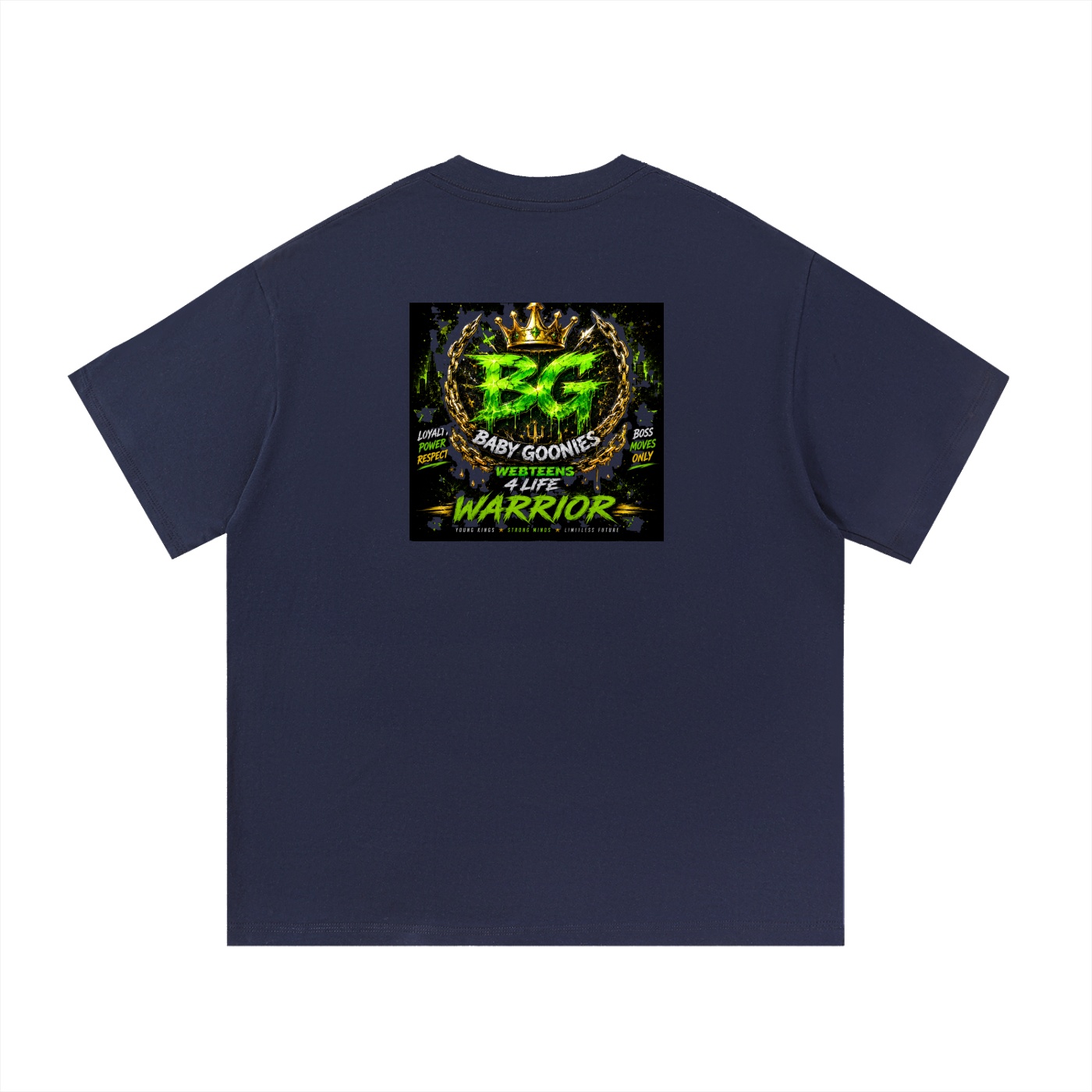 Essential Cotton T-Shirt. BG BABY GOONIES WEBTEENS WARRIOR - Image 8