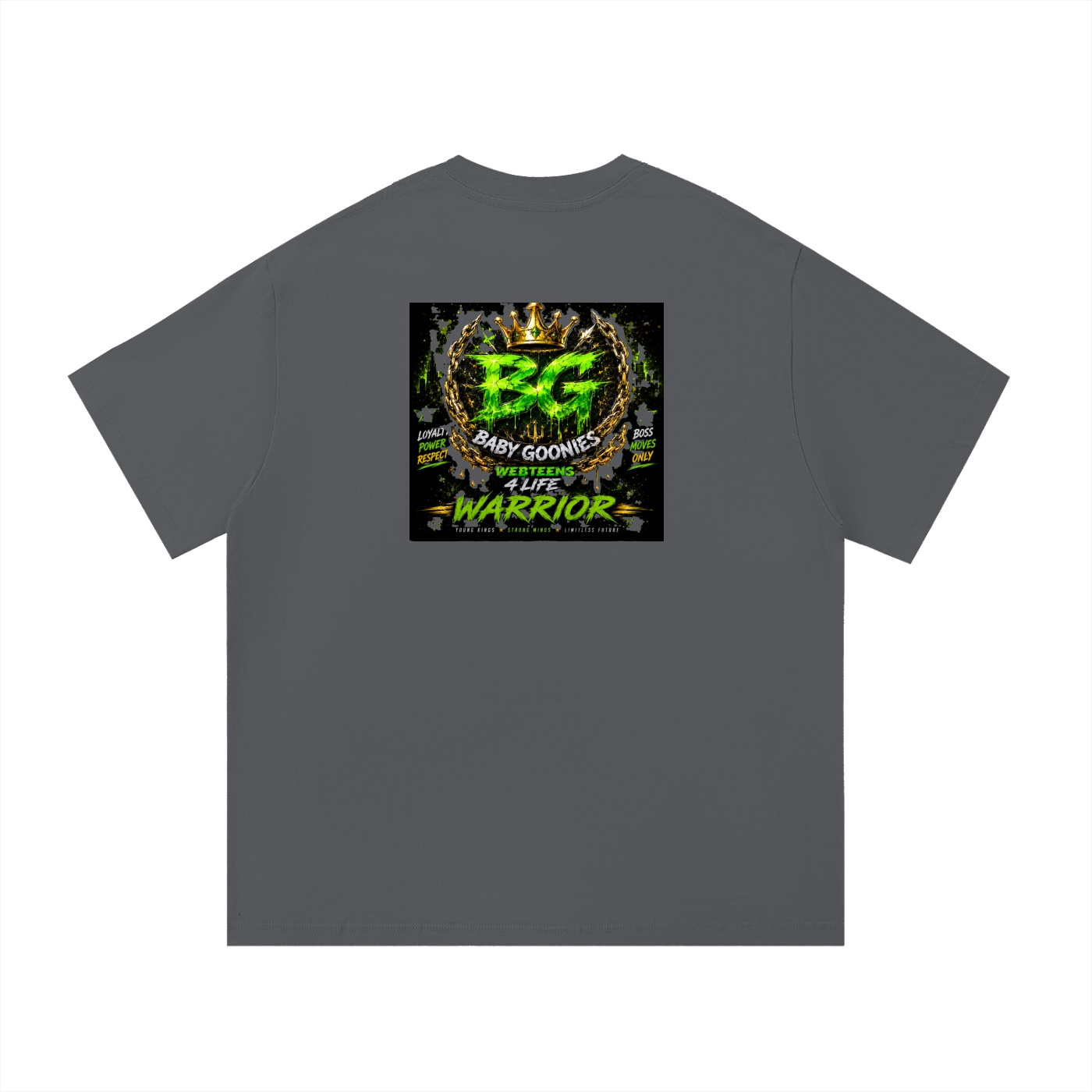Essential Cotton T-Shirt. BG BABY GOONIES WEBTEENS WARRIOR - Image 4