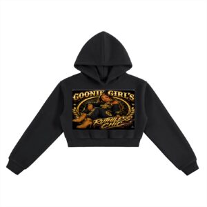 Essential Cropped Hoodie BG GOONIE GIRL SHA NEE NEE