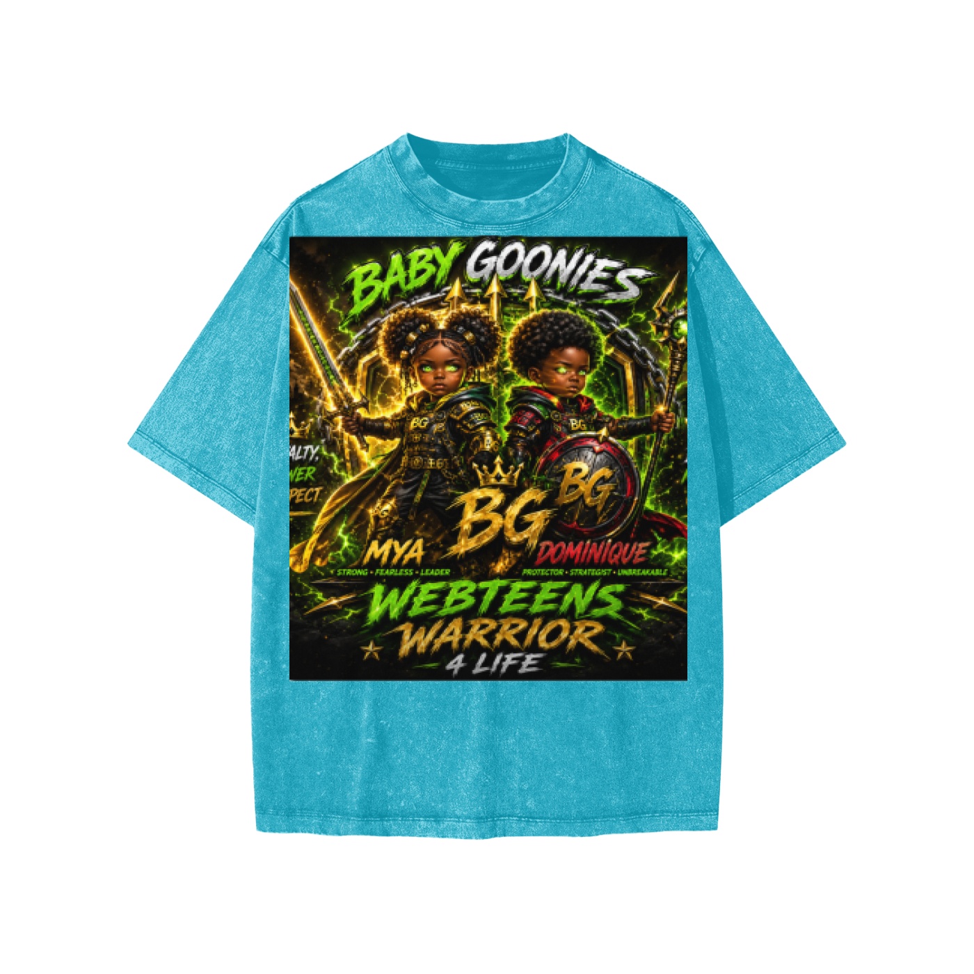 Snow Washed Kids' T-Shirt - Image 5