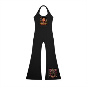 Women’s Halter Flared Jumpsuit