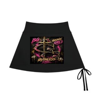Women's Drawstring A-Line Yoga Skort