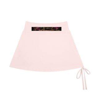 Women's Drawstring A-Line Yoga Skort