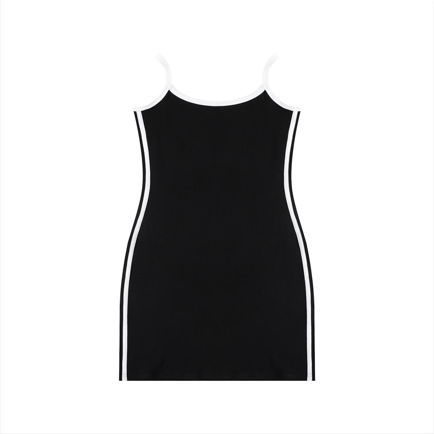 Women's Color Block Mini Dress - Image 2