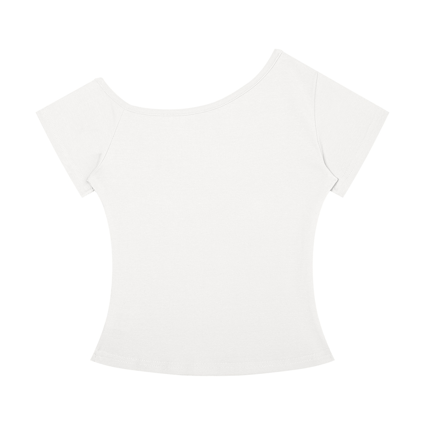 Women’s Off-the-Shoulder T-Shirt - Image 12
